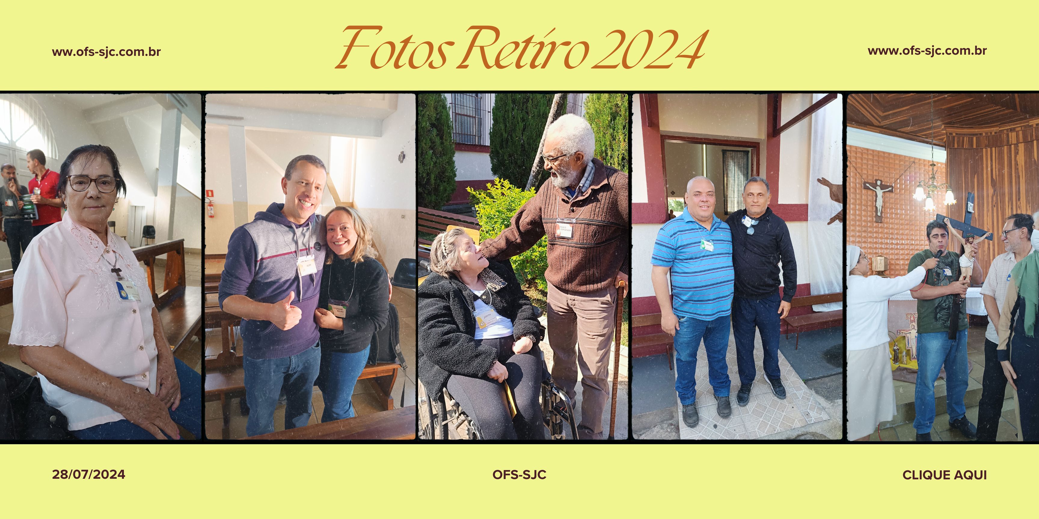 Fotos Retiro OFS São Jose dos Campos